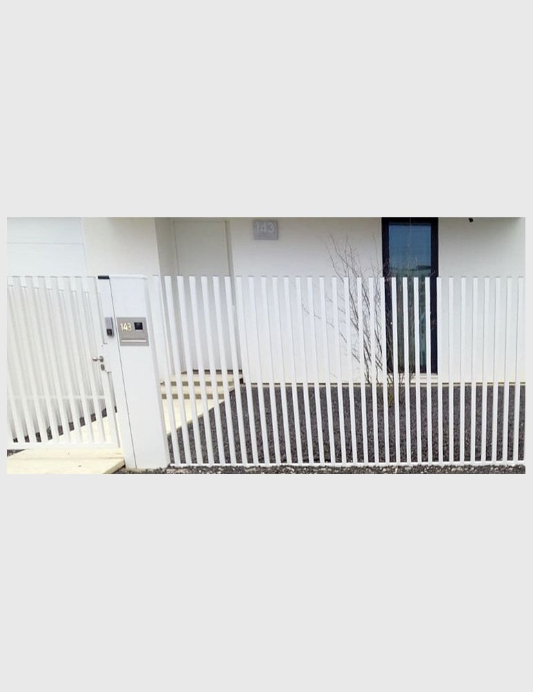 nowoczesne ogrodzenia grzebieniowe terra velago