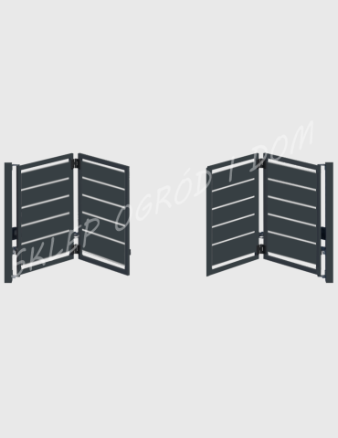 Brama składana 2+2 Cubus pod automat
