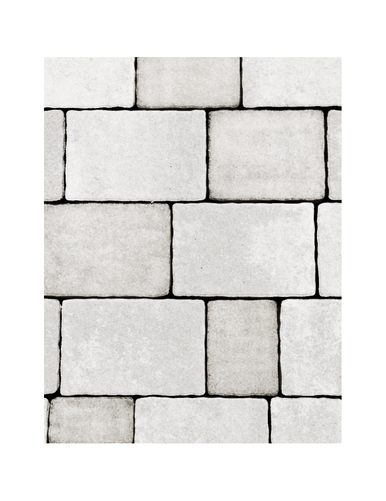 Kostka Akropolis Standard Biały , paleta 13m2 Kostbet