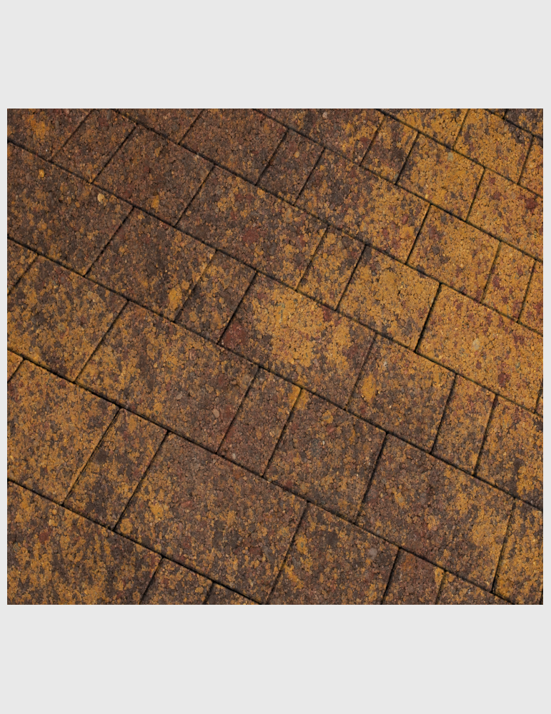 Kostka Rossano gładkie standard Złota Jesień A1, paleta 11,5m2 Kostbet