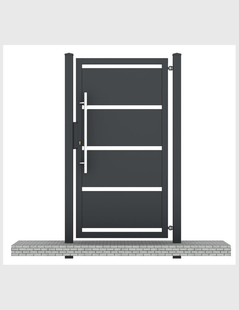 Furtka Orion 2 rozeta  100cm z pochwytem