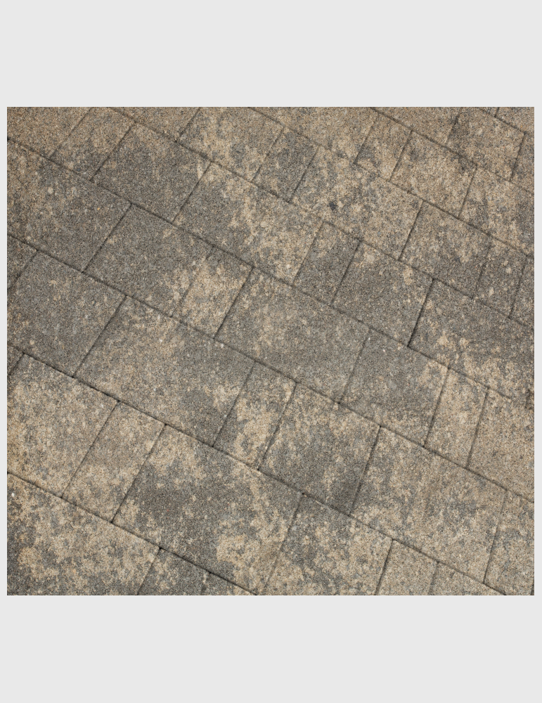 Kostka Rossano gładkie standard Cappucino, paleta 11,5m2 Kostbet