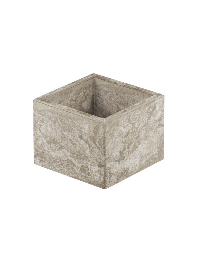 Bloczek ogrodzeniowy Słupkowy Kaffe 36x36x20