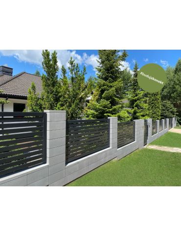 Bloczek ogrodzeniowy Słupkowy Solv 36x36x20