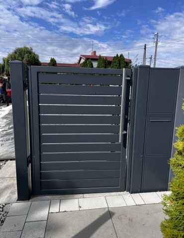 Brama przesuwna komplet