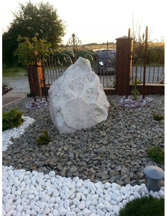 otoczak thasos śnieżnobiały 30-60mm 1 tona