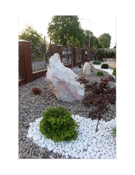 otoczak thasos śnieżnobiały 30-60mm 1 tona