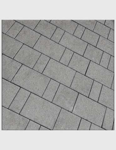 Kostka Rossano gładkie standard Szary, paleta 11,5m2 Kostbet