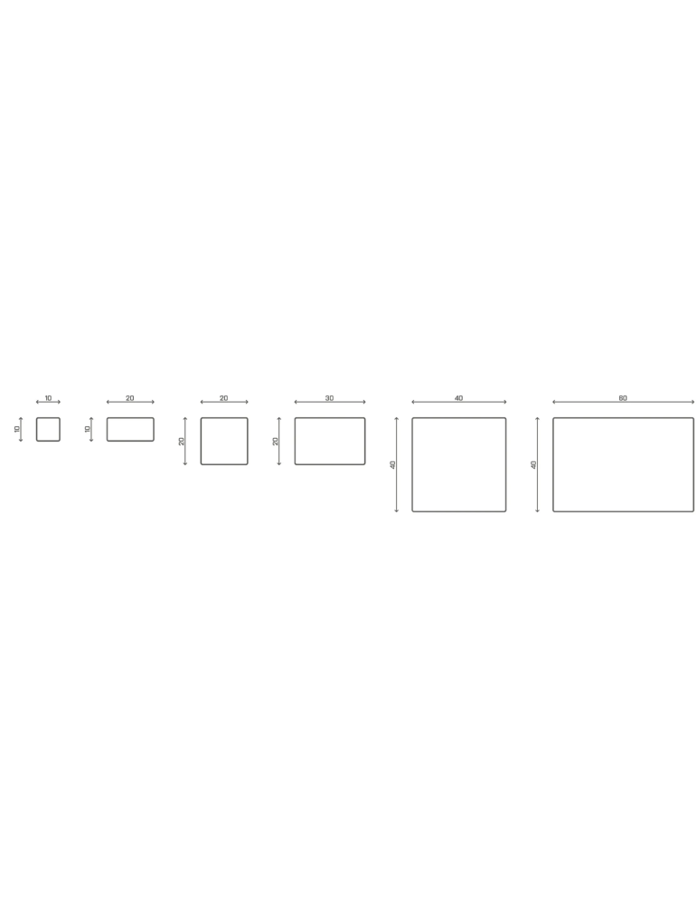 Kostka Tablo Szary 40x60x8cm, paleta 9,6m2 Betard