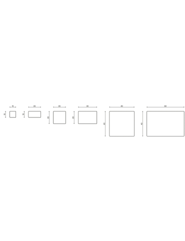 Kostka Tablo Gnejs 40x60x8cm, paleta 9,6m2 Betard