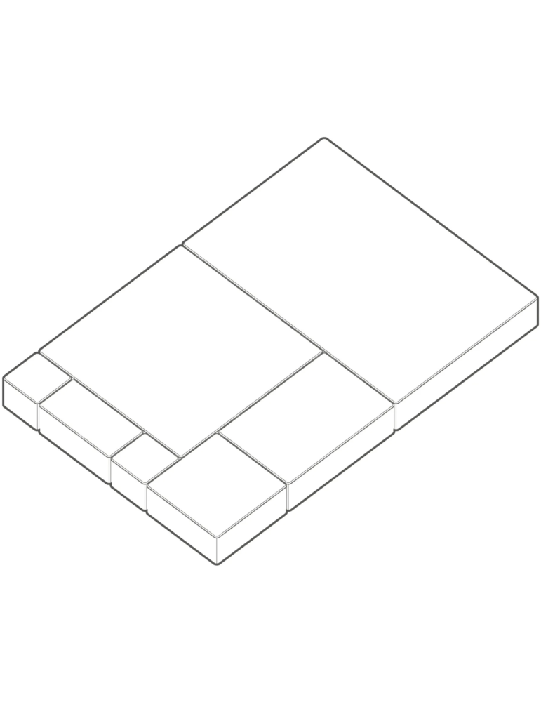 Kostka Tablo Onyks 40x60x8cm, paleta 9,6m2 Betard