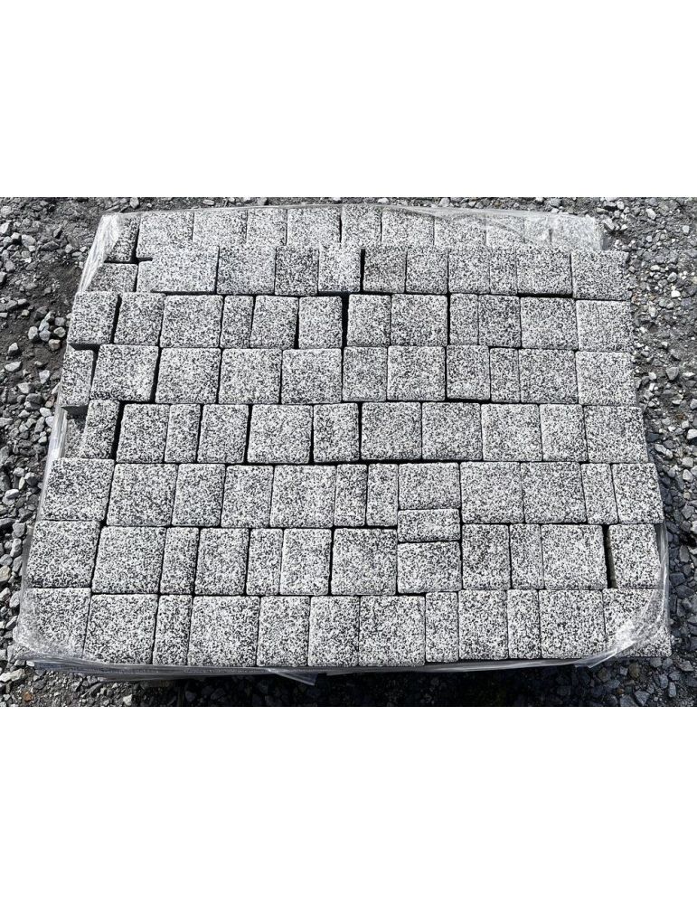 Kostka N1 Biała płukana 7m2