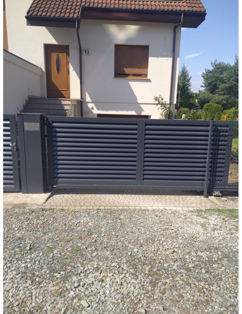 brama przesuwna żaluzjowa velago