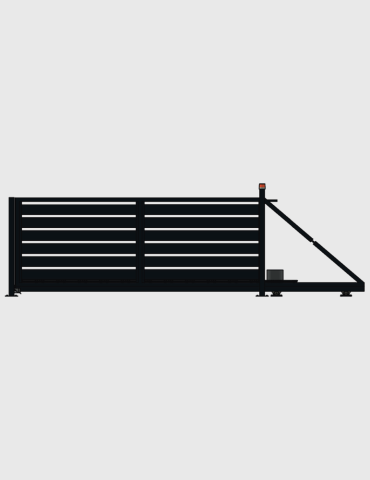 Brama przesuwna Gard 400cm pod napęd