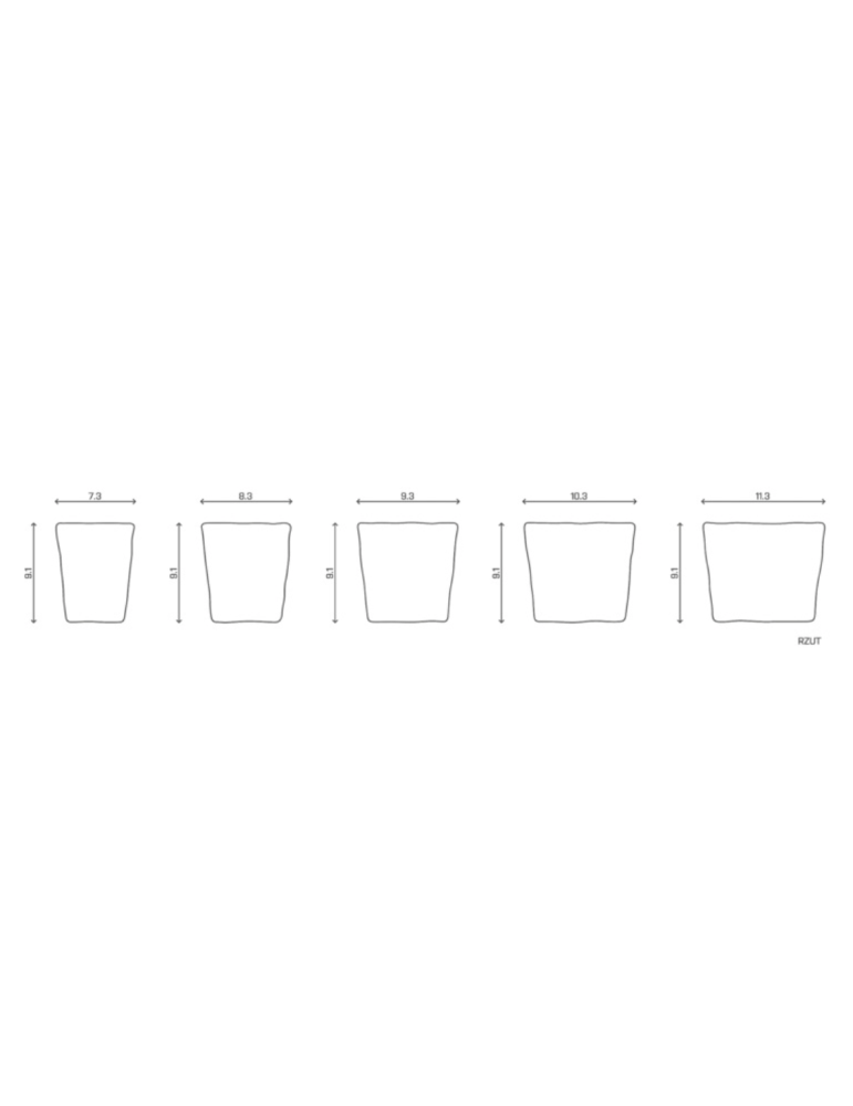 kostka brukowa dado płukany biały