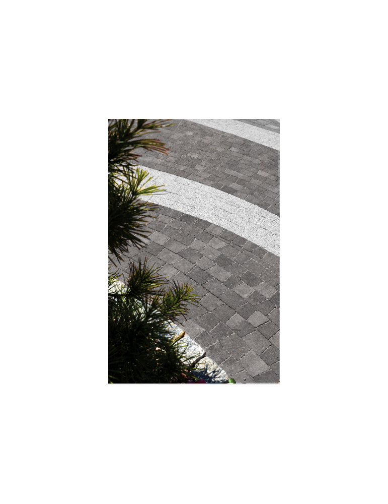 kostka brukowa dado płukany szary