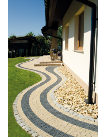 kostka brukowa dado płukany antracyt