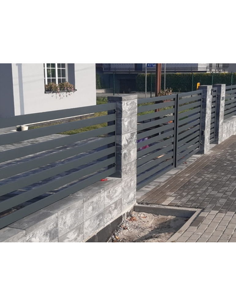 ogrodzenie raro velago antracyt