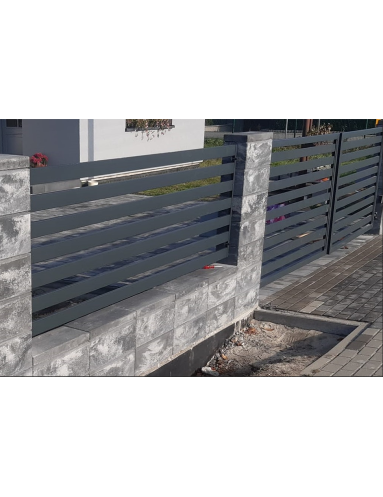 ogrodzenie raro velago antracyt