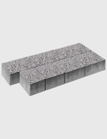 Kostka brukowa Bruk Dolnośląski Płukany Szary