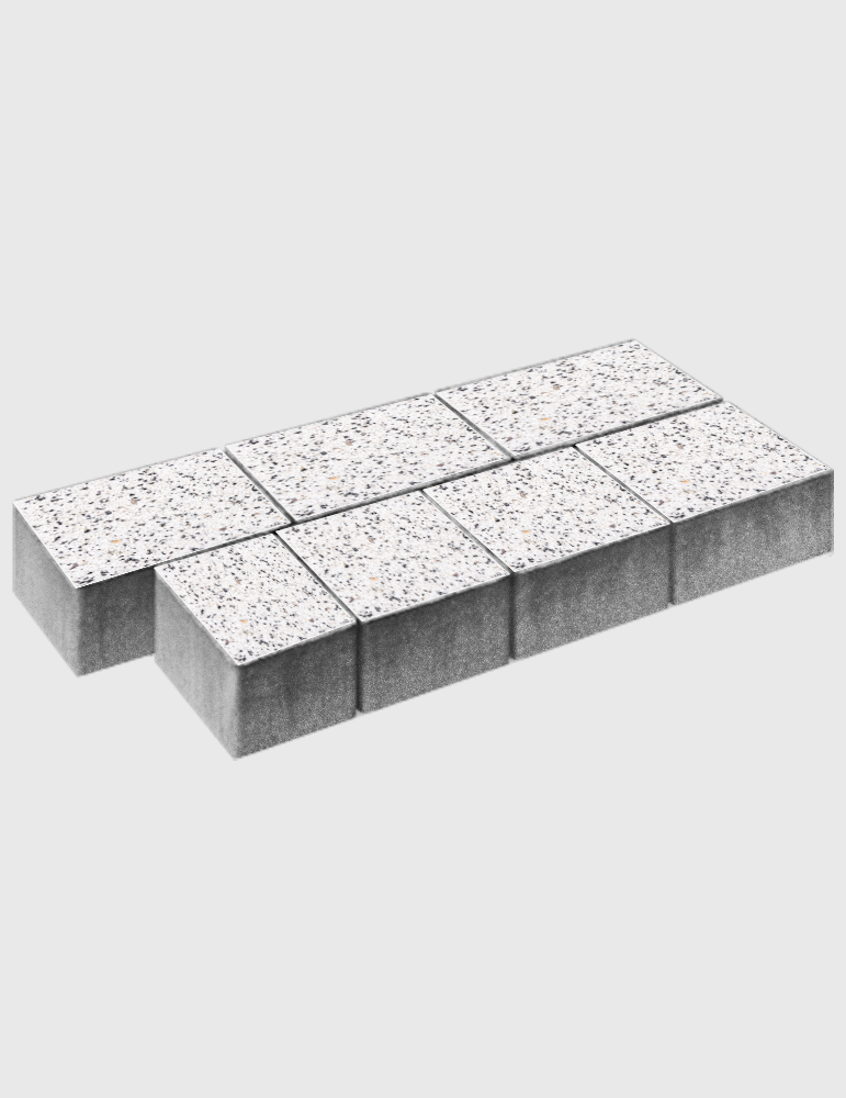 Kostka brukowa Bruk Dolnośląski Granit Biały