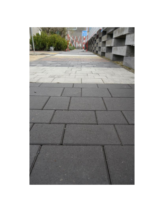 Kostka brukowa attikos granit szary płukany