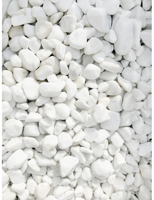 otoczak thasos śnieżnobiały 30-60mm 1 tona