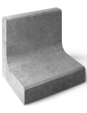 Opornik betonowy L 10x30x40x40