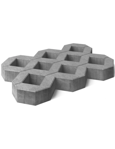 Płyta ażurowa Meba 40x60x8 Grafit Betard