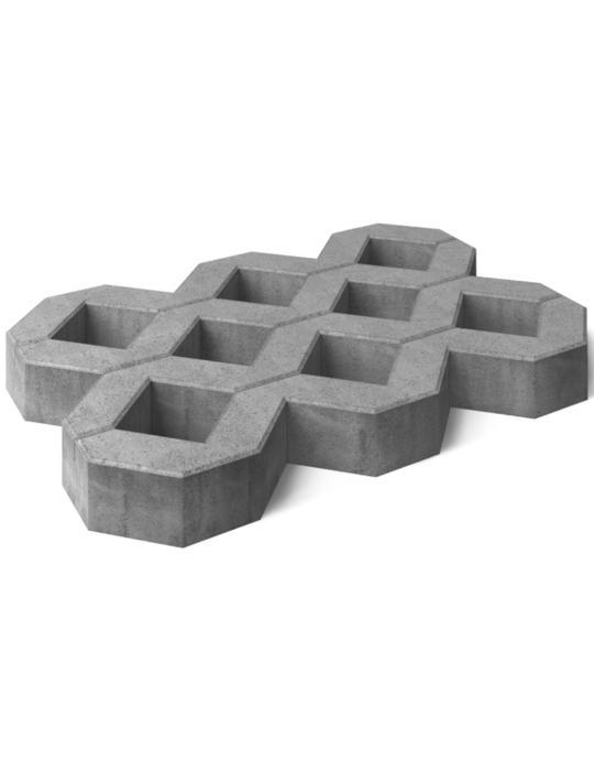 Płyta ażurowa Meba 40x60x8 Czerwony Betard