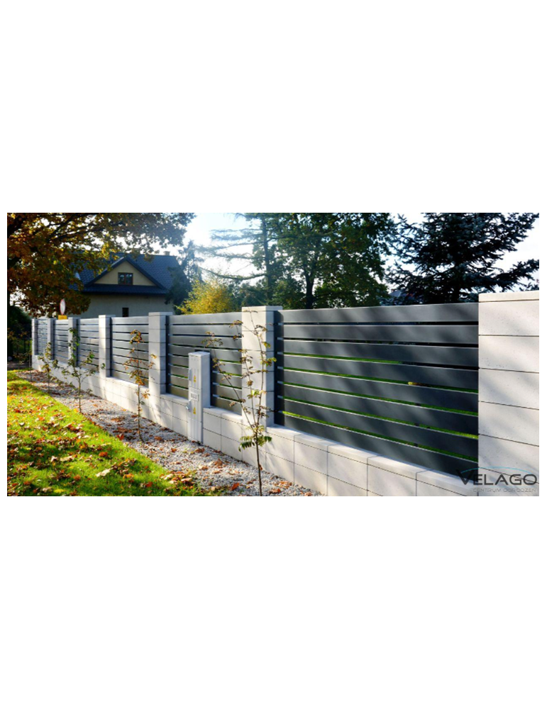ogrodzenie nowoczesne grande velago
