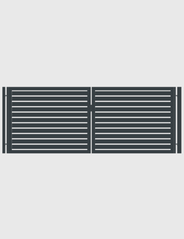 Brama dwuskrzydłowa GMH 10020G  pod automat