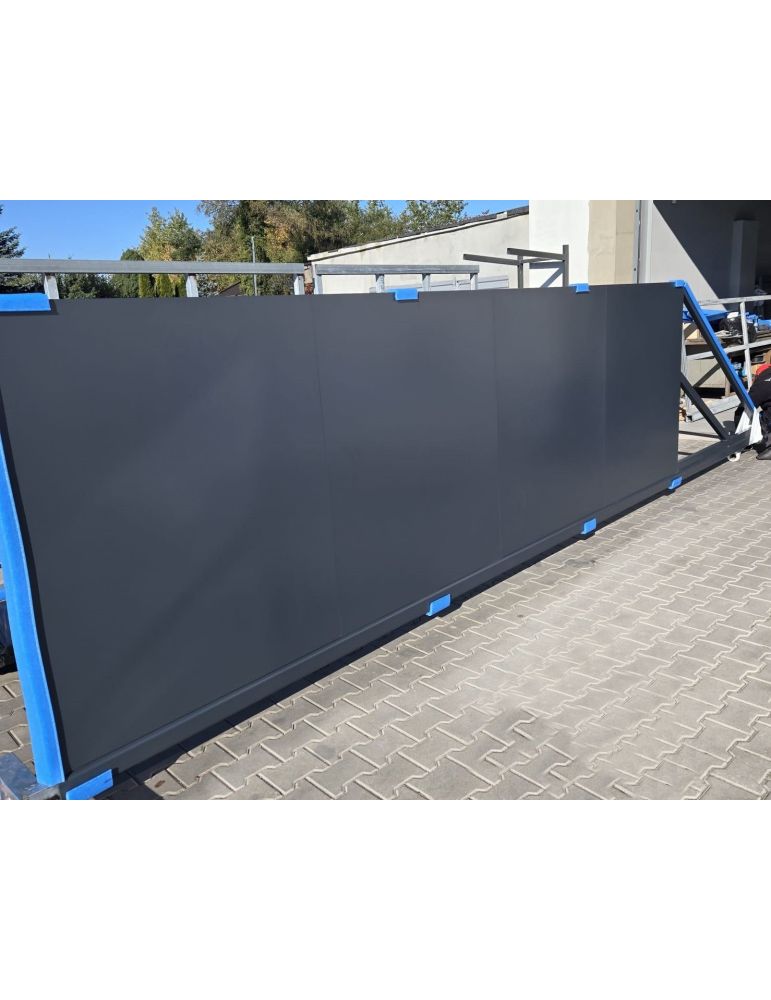 brama przesuwna samonośna zakrywająca intimo