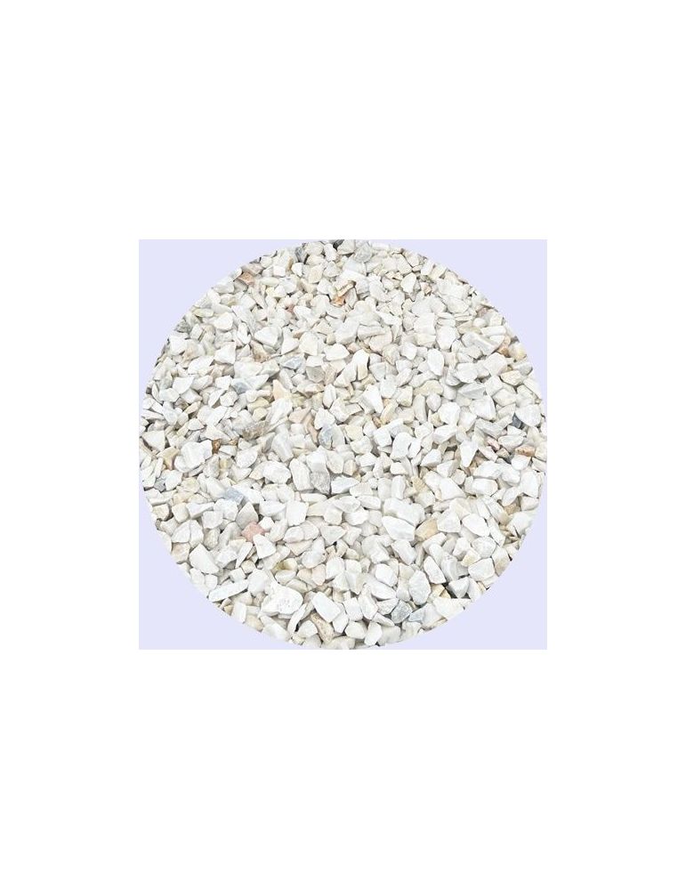 Kamień dekoracyjny Grys Biała Marianna 8–16 mm – worek 20 kg