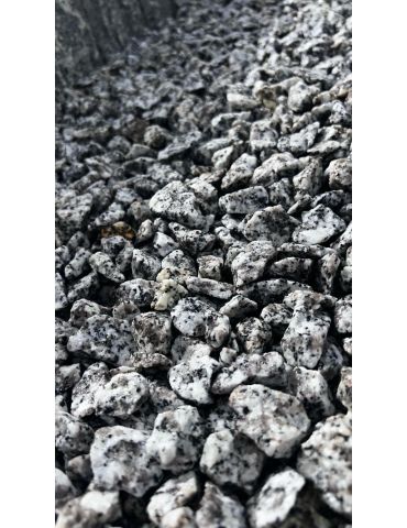 Kamień dekoracyjny grys dalmatyńczyk 8–16 mm worek 15 kg