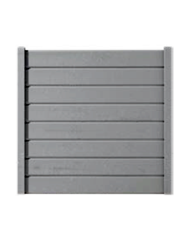 Ogrodzenie Betonowe Jednostronne  Płyta Palisadowa 25 200x25x4 Drewbet