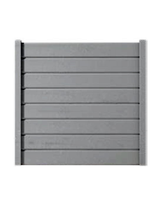 Ogrodzenie Betonowe Jednostronne  Płyta Palisadowa 25 200x25x4 Drewbet