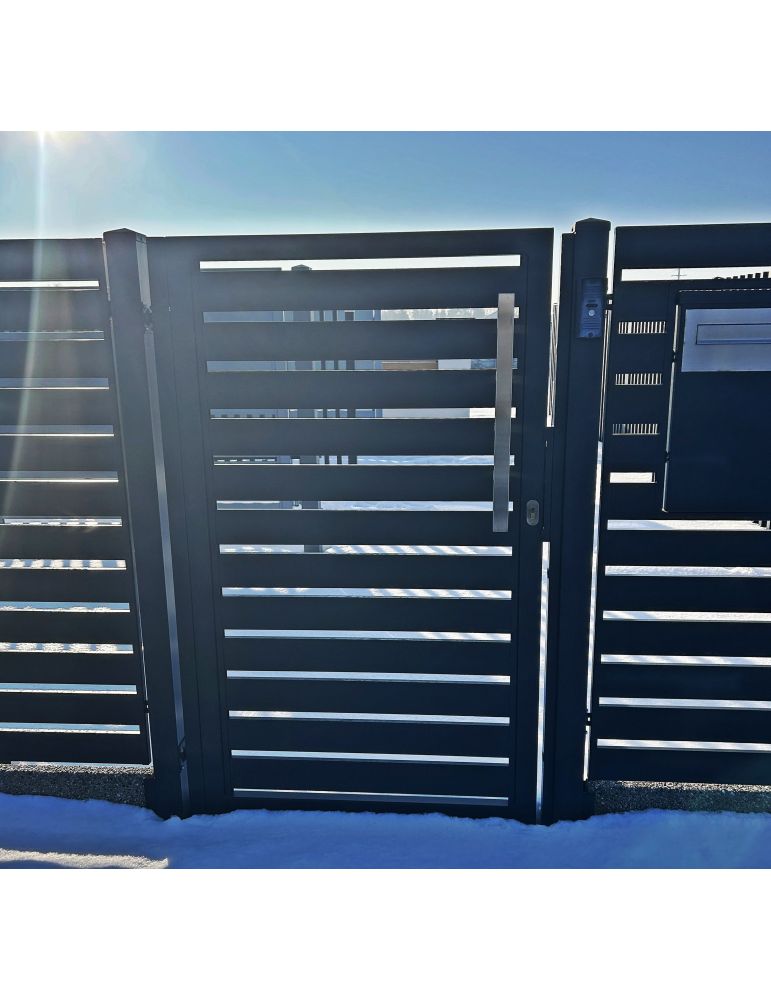 ogrodzenie horyzontalne nowoczesne