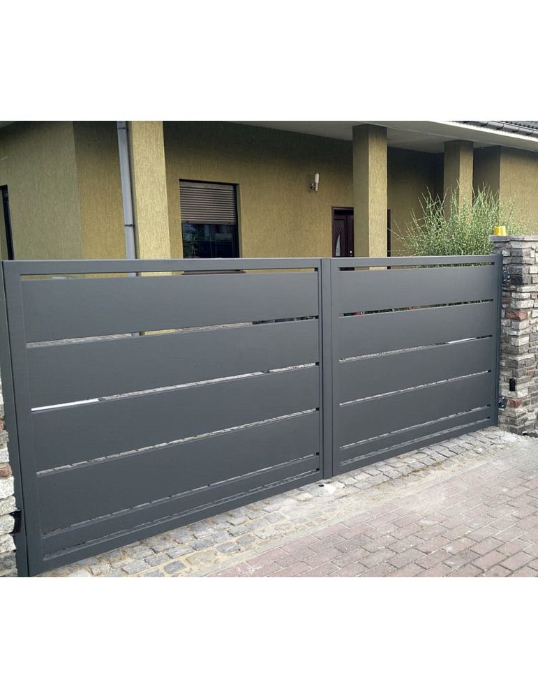 ogrodzenia stalowe poziome