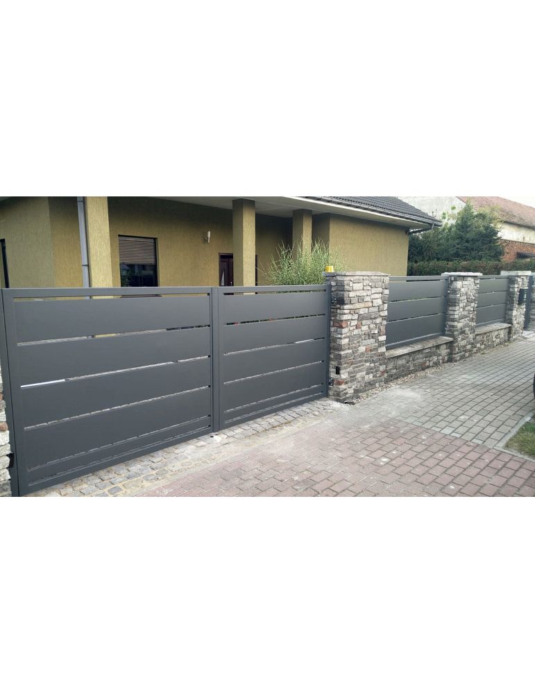 brama stalowa pozioma cubus