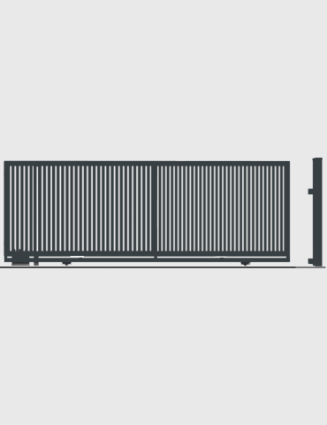 Brama przesuwna bez przeciwwagi GMW 4020G pod automat