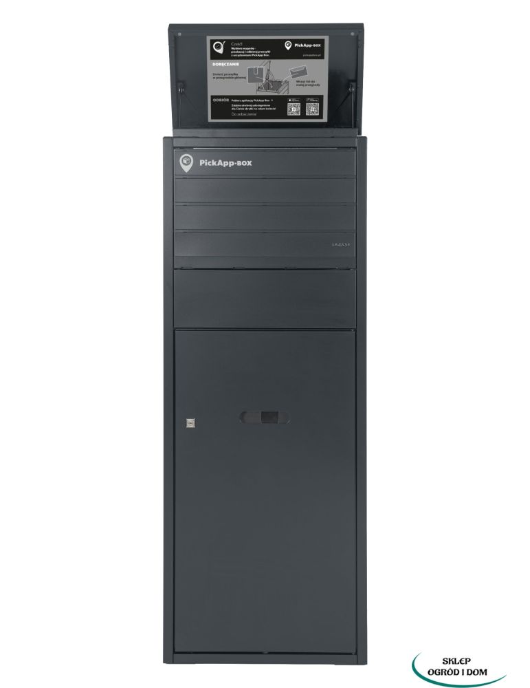 Paczkomat Domowy Basic 51 cm Antracyt
