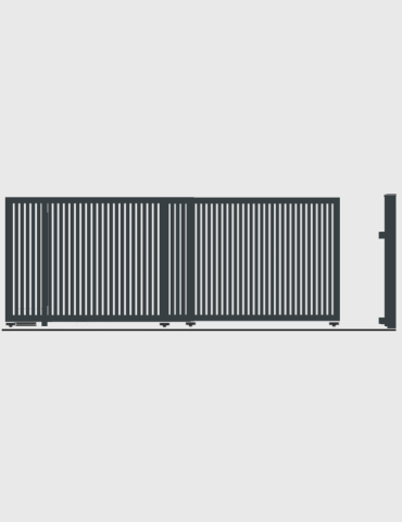 Brama teleskopowa 2-segmentowa GMW 4020G pod automat