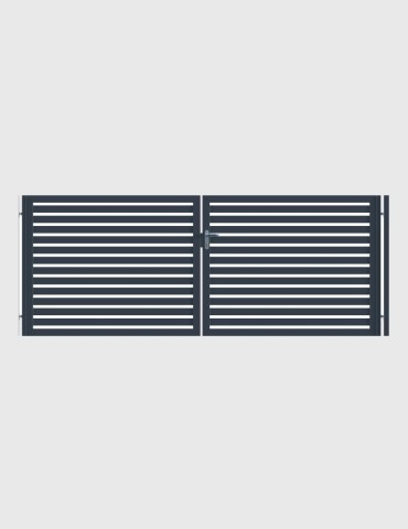 Brama dwuskrzydłowa GMH 80202G ręczna