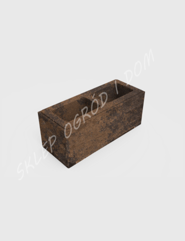 Bloczek ogrodzeniowy Royal Czekolada 50x20x20