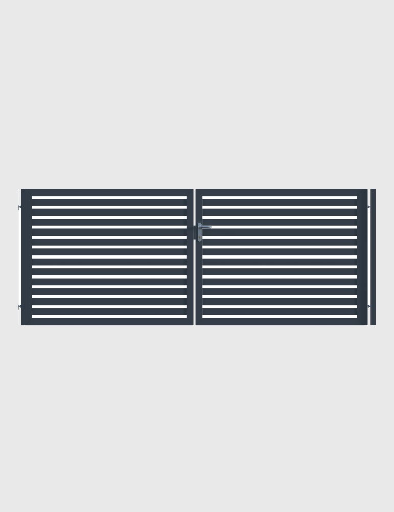 Brama dwuskrzydłowa GMH 8020G pod automat