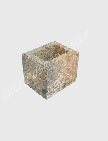 Bloczek ogrodzeniowy Royal Mocca 25x20x20