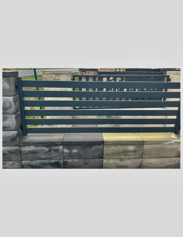 Brama przesuwna Expo 1 prosta pod automat