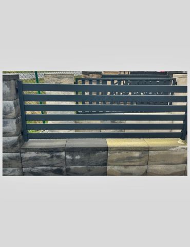 Brama dwuskrzydłowa Expo 1 prosty pod automat