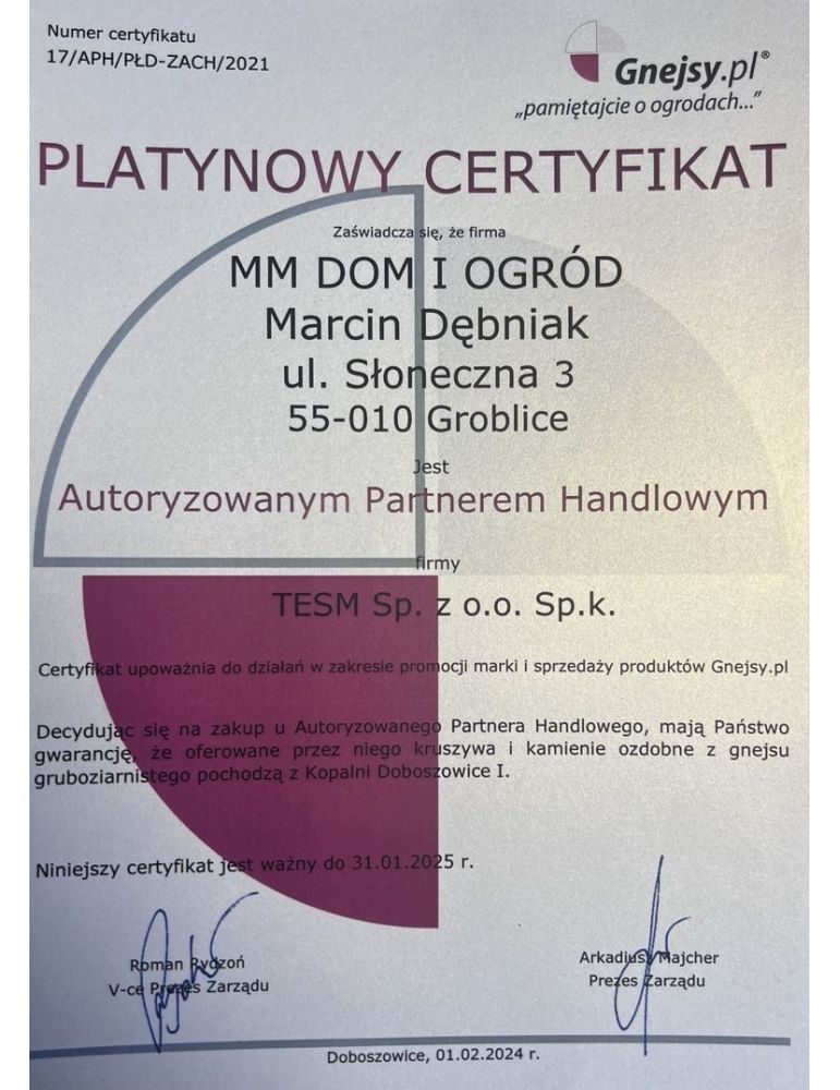 Kora Kamienna 32-63mm 1 tona Oryginał
